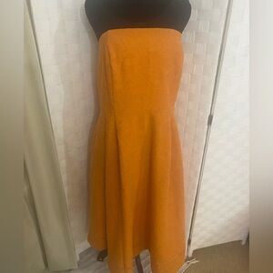 Eva Mendes for New York & Company Vibrant Orange Dress